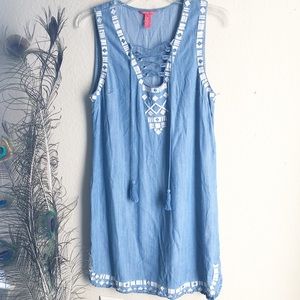 Chelsea & Violet Chambray Dress